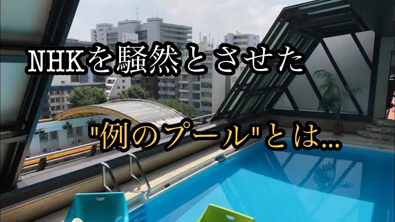 例 の プール