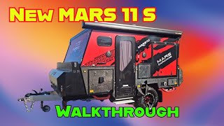 NEW MARS 11S- Walkthrough #marscampers #camping #caravanlife #caravan #travel #hybridcaravan