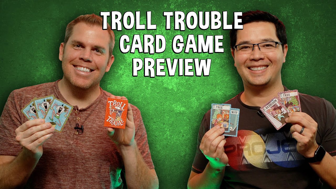 Our Preview of Troll Trouble - A Christmas Troll Card Game - YouTube