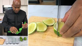 The Best Way to Squeeze a Lime Juice