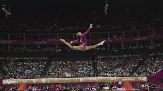 Us Gymnast Douglas Wins Gold In Individual Allaround  Today In History