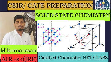 SOLID STATE CHEMISTRY| NUMERICALS| CSIR-NET|PGTRB |NEET EXAM PREPARATION| CATALYST CHEMISTRYNETCLASS