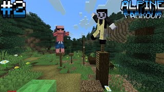 JAK MY MAMY TO PRZEJŚĆ | Minecraft Alpine Parkour #2