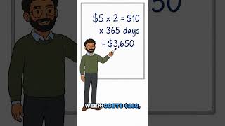 The Hidden Yearly Drain From Two Scratch Tickets #psychology #brainhacks #gamerhabits