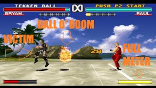 (Short) Special Fireball Death AKA Don't Let That Meter Fill Up: A Tekken 3 (PSX) Tekken Ball Video screenshot 5