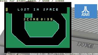 Rocket Rescue 2020 - game for Atari XL/XE