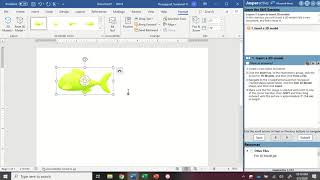 JasperActive Word 2019 Lesson 7: Inserting 3D Models
