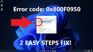 how to install .net framework 3.5 on windows 10,11 || error 0x800f0950 || easy fix!