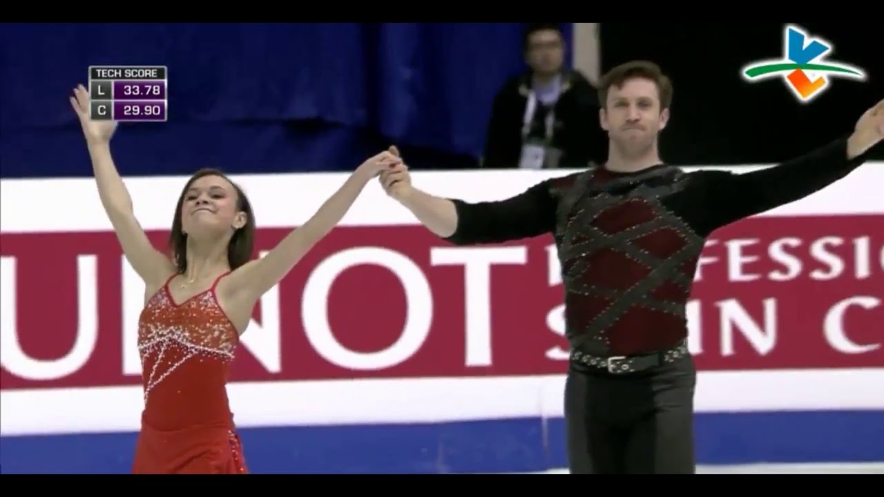 Lubov ILIUSHECHKINA / Dylan MOSCOVITCH (CAN), short program, SP, Four Continents Championship, 2016