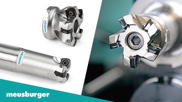 Meusburger product presentation – indexable high-feed milling cutters