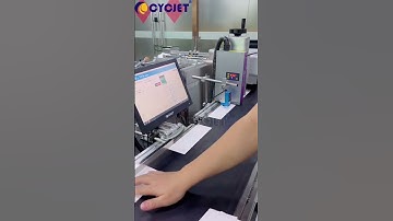 How to Print Logo QR Code Bar Code on Paper Card by CYCJET High resolution UV Inkjet Printer
