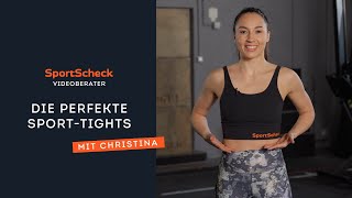 SportScheck Videoberater mit Yoga Instructor Christina | Die perfekte Sport-Tights screenshot 3