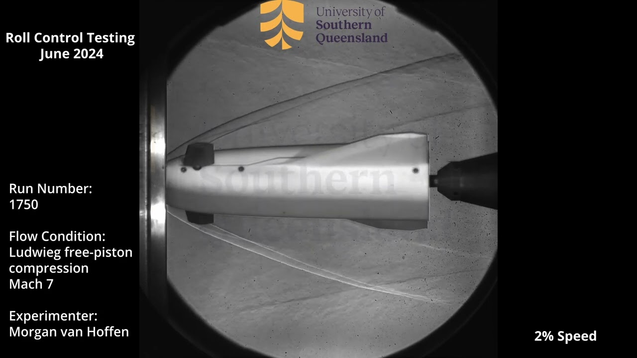 Hypersonic Roll Control Testing with Canards at Mach 7