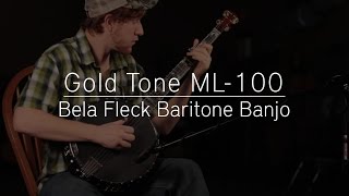 ML-1 Bela Fleck Series Baritone Banjo Vintage Brown