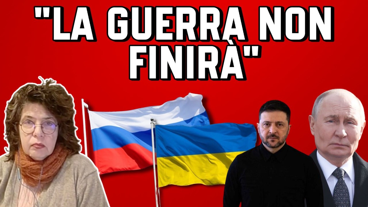 SENZA CESSIONE TERRITORI la GUERRA NON FINIRÀ, ANALISI con ANNA ZAFESOVA