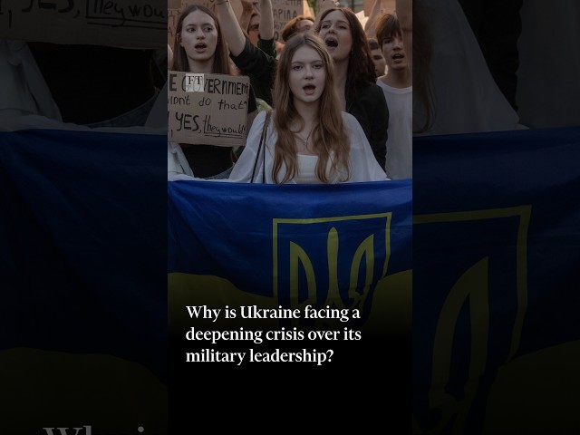 Why is Ukraine facing a deepening crisis over its military leadership? | FT #shorts