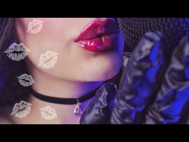 ASMR Kisses And Gloves Sounds For Sleep💋