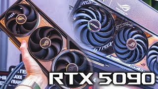 ROG RTX 5090! 5080 NUC & TUF Gaming | ROG CES 2025 Pt1