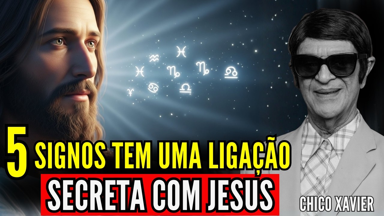 Chico Xavier revela: os 5 signos com ligação secreta a Jesus Cristo