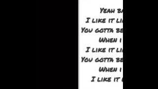 Cardi B- I like it ft. Bad Bunny and J Balvin [lyrics]