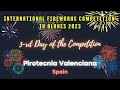 Blazing Skies: Team Pirotecnia Valenciana Sets Fire to Focs de Blanes 2023