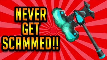 HOW TO NEVER GET SCAMMED!! (ROBLOX ASSASSIN)