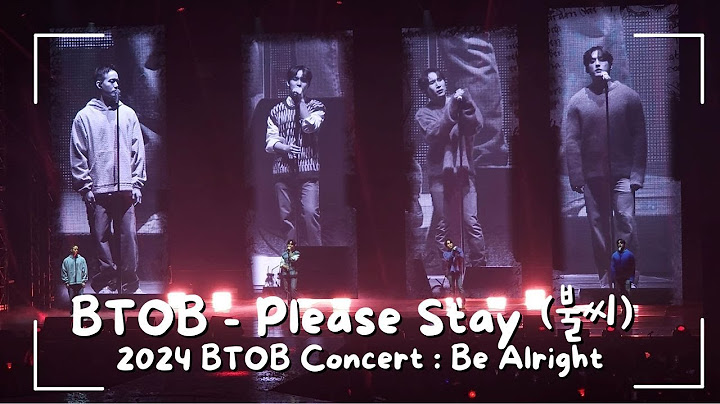 241228 비투비 BTOB - 불씨 Please Stay | 2024 BTOB CONCERT [ Be Alright ]