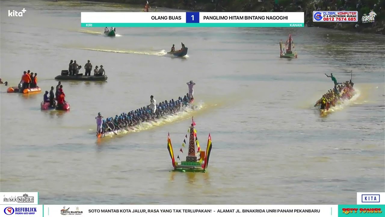 SEMIFINAL - OLANG BUAS VS PANGLIMO HITAM BINTANG NAGOGHI | PACU JALUR CERENTI 2025