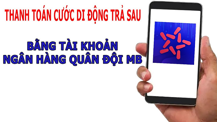 Cách thanh toán tiền điện thoại trả sau mobifone