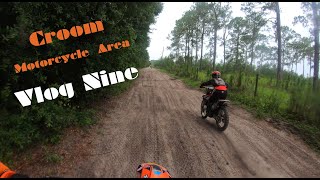 50+ MPH Wheelies through Sand Whoops at Croom | Vlog Nine