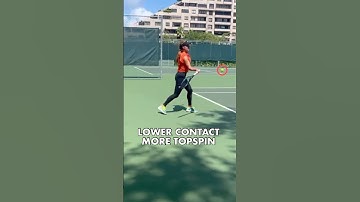 Contact Height on the Forehand Matters