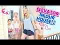 There's an ELEVATOR in our VACATION HOME !!!