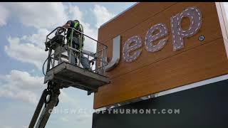 Sign Cleaning at Criswell of Thurmont