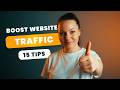 15 Free Ways to Instantly Get More Website Visitors – Boost Traffic, Optimize SEO, and Grow Audience