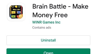 Brain battle - New Paypal earning app2020||Now make money free and earn unlimited Paytm cash screenshot 1