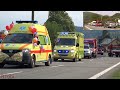 Czech/ international EMS ambulance parade - Rallye Rejviz 2019 - 70+ emergency vehicles