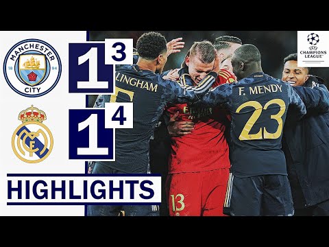 Lunin HERO ⚪Man City vs Real Madrid 1-1 (3-4 Penalty-Shootout) HIGHLIGHTS | UCL Quarter-Final!