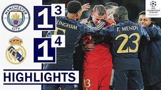 Lunin HERO ⚪Man City vs Real Madrid 1-1 (3-4 Penalty-Shootout) HIGHLIGHTS | UCL Quarter-Final!