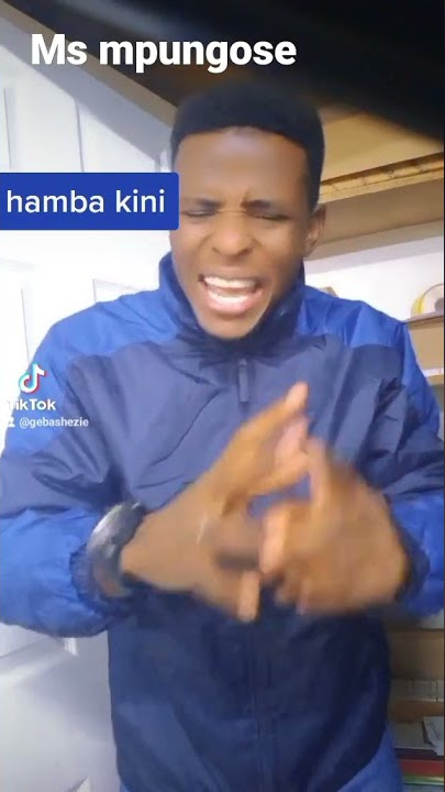 Ms Mpungose hamba kini