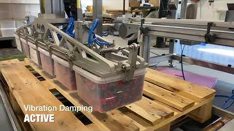 Reduce the vibration caused by servo drives in machines