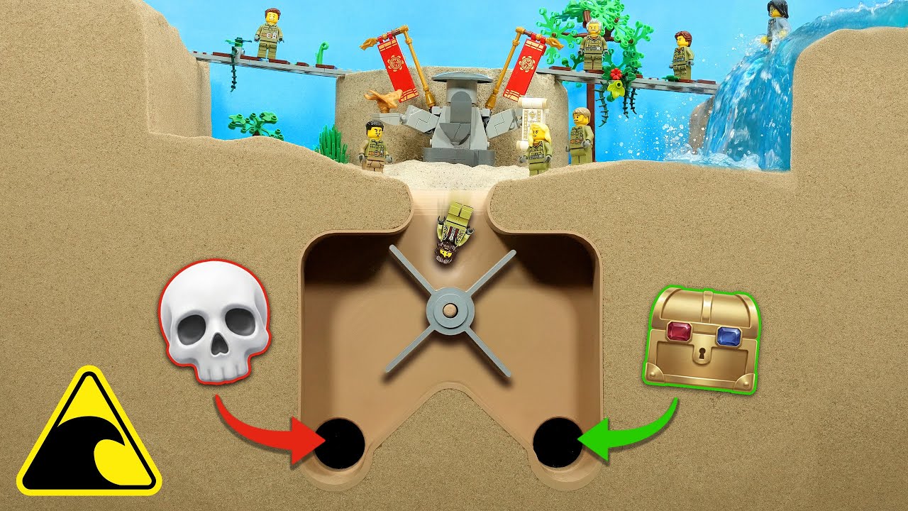 Life or Death Decided by Wheel of Fate – LEGO City Flood