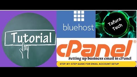 How to Create a Business Email Account from cPanel [Blue-Host]