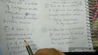Difference between contiguous and Non contiguous memory allocation method-lecture65/os