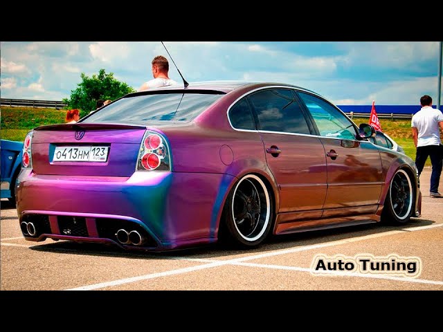 VW Passat B5.5 3BG Wagon Airride on Bentley Wheels Tuning Project