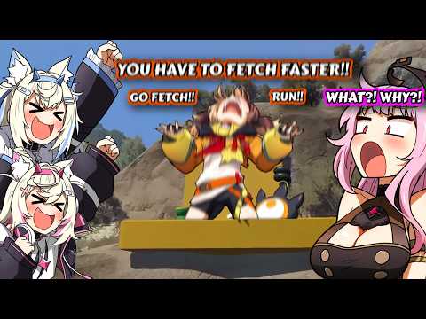 Gigi: "They're just running around like chickens" Gigi Takes Charge as Calli and Fuwamoco Go Fetch