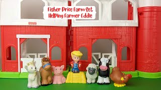 Fisherprice Little People Animal Friends Farm counting Animal Names U0026 Animal Sounds