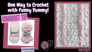 A Way to Crochet With Funny Yummy Easy Jacobs Ladder #crochet | Crochet Rocks