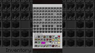 Minecraft Bedrock Chest: Edible Bedrock & Netherite Armor?! It ACTUALLY WORKS?! #shorts