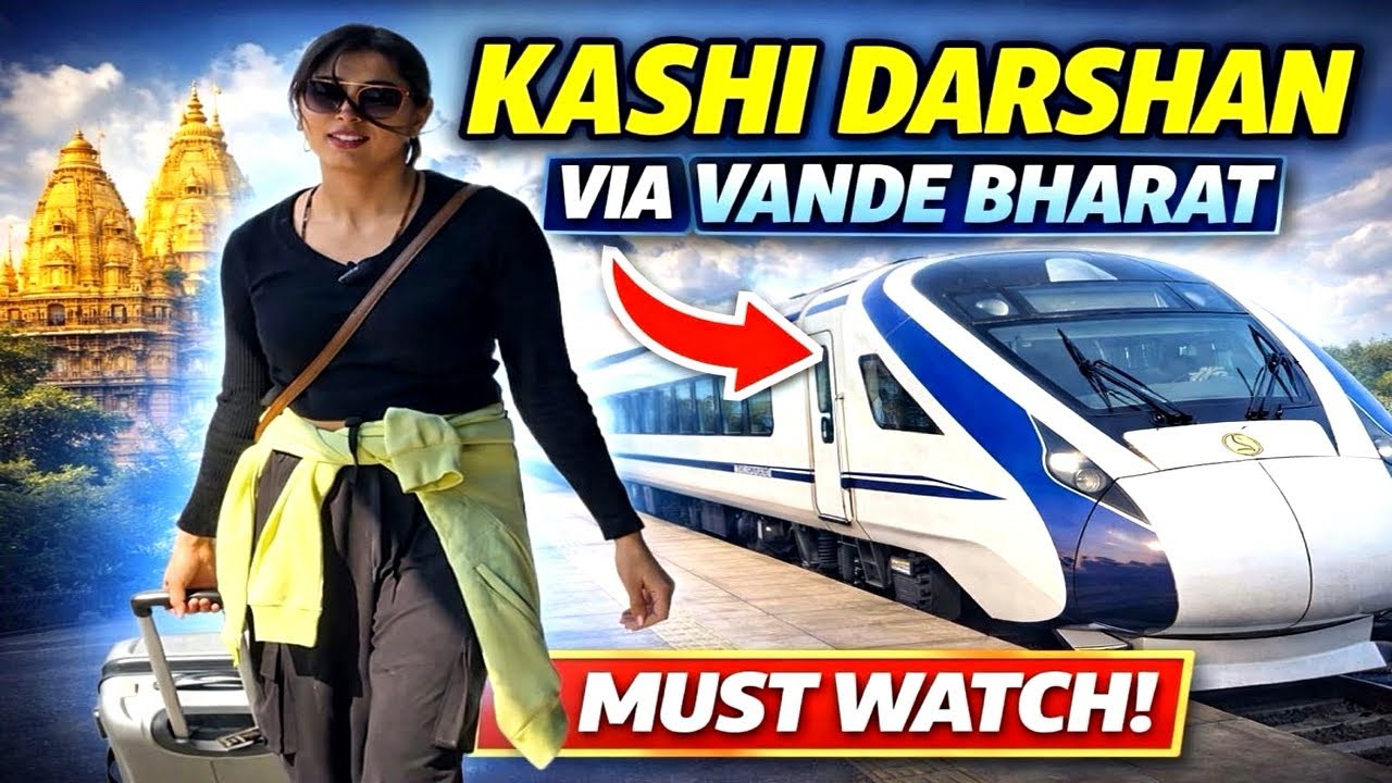 Vande Bharat to Kashi 🚄 Delhi to Varanasi Train Journey Experience #VandeBharatExpress #DelhiToKashi