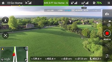 Phantom 3 return to home test